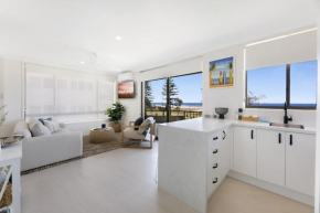 Beachfront Studio with Balcony & Stunning Views